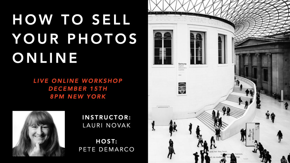 How to Sell Your Photos Online [Workshop]